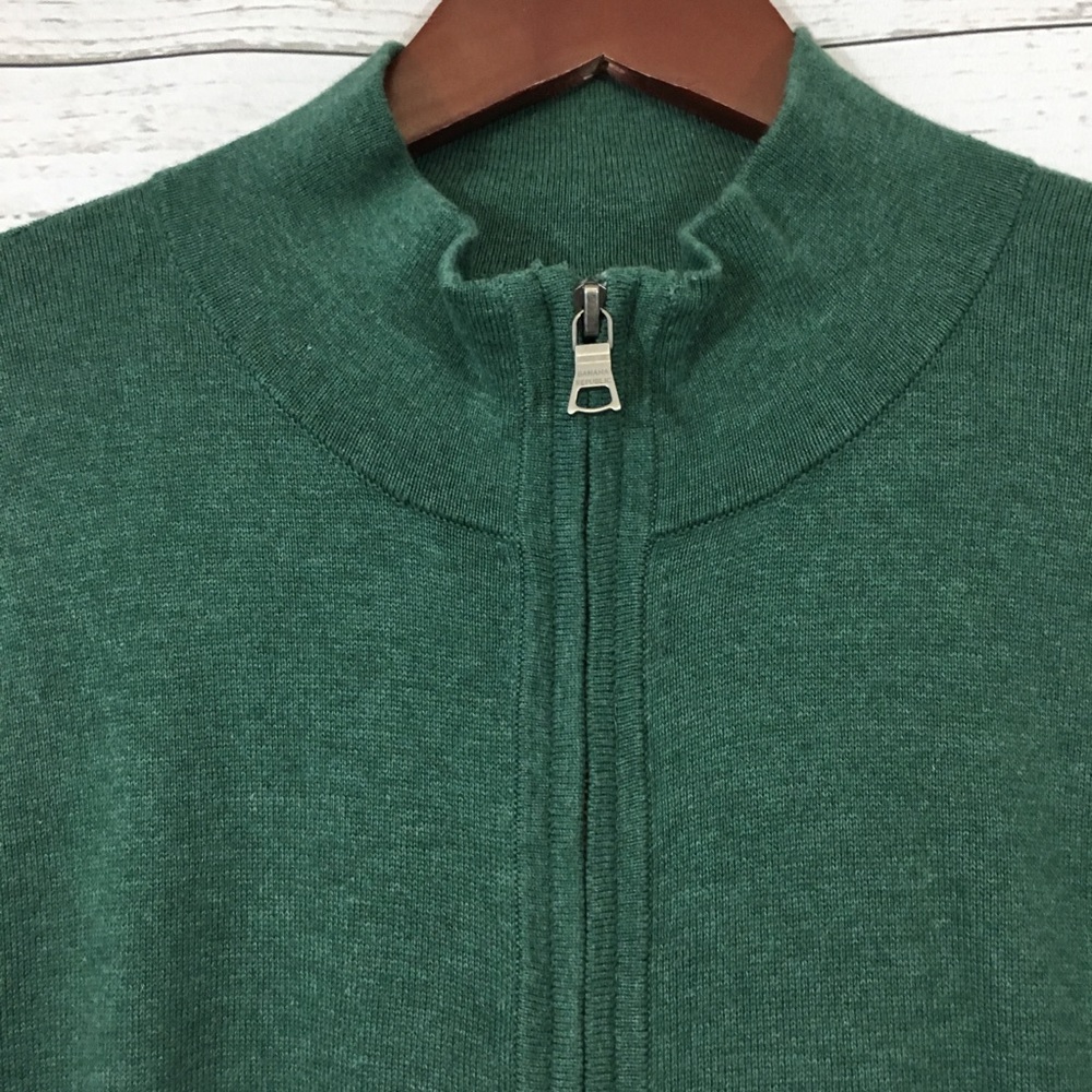 Banana Republic Men's Cotton Sweater Green Size L